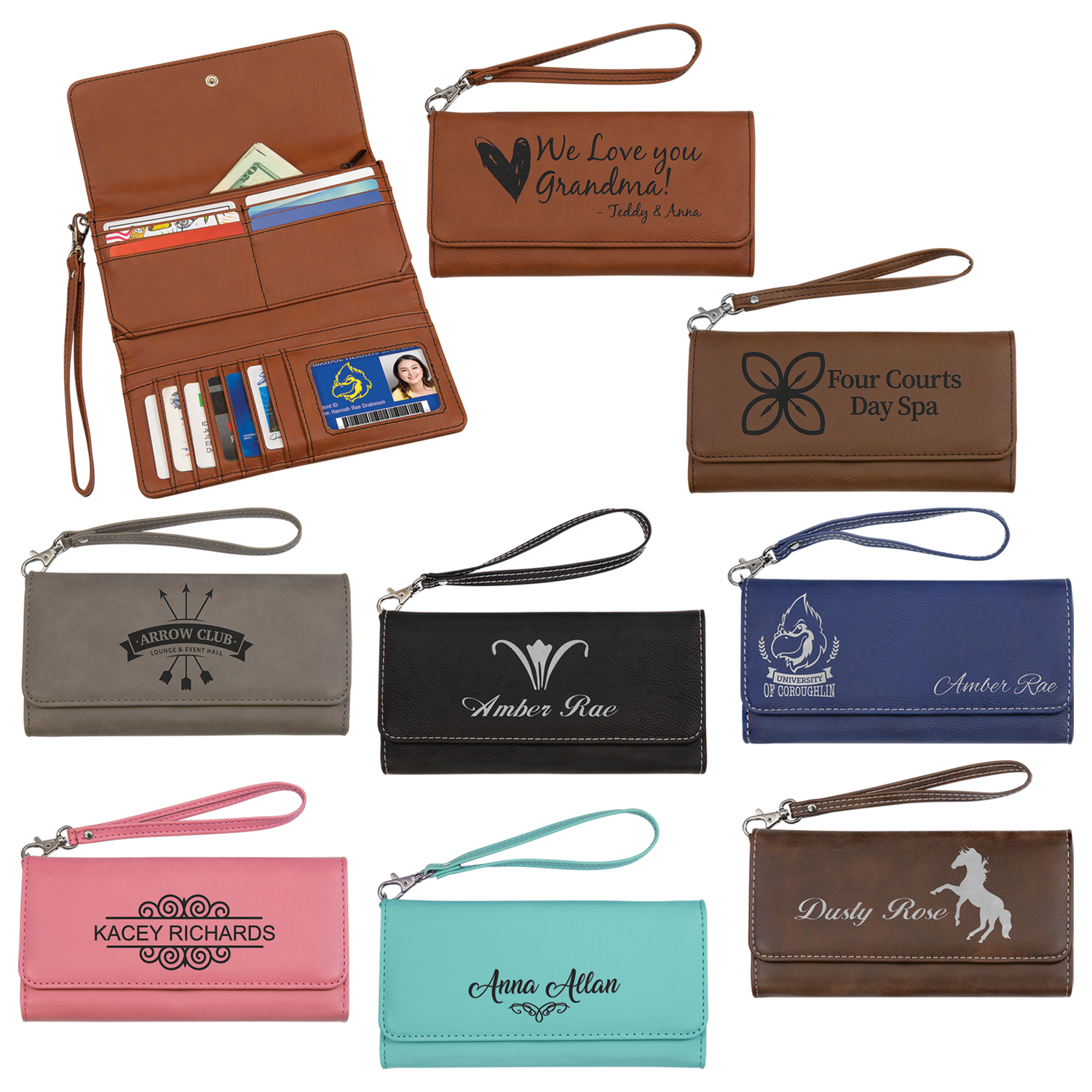 Wallets, Money Clips, Checkbook Covers