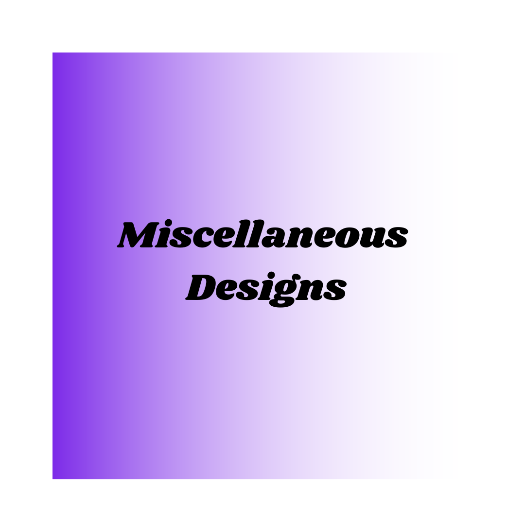 Miscellaneous Designs DTF