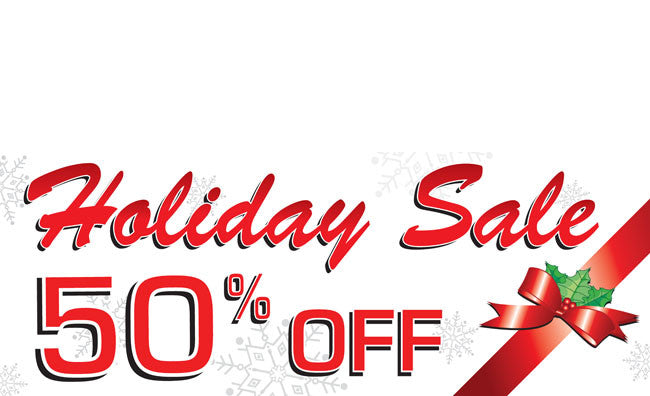 Holiday 50% off Sale