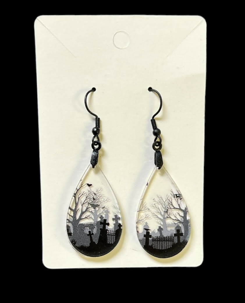 Cemetery Earrings