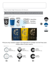 Load image into Gallery viewer, Crawfordsville High School Silicone Wrapped Tumblers
