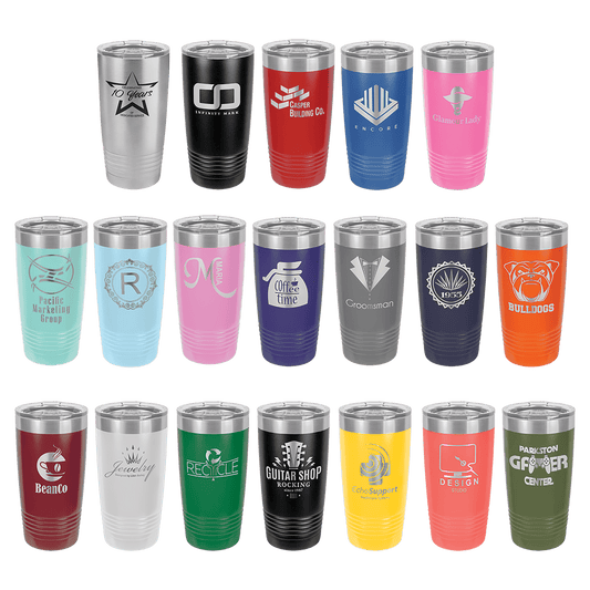 20oz Polar Camel Tumbler w/ slider lid