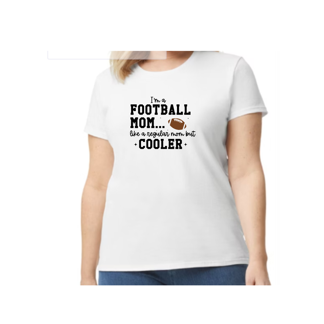 Football Mom just Cooler DTF