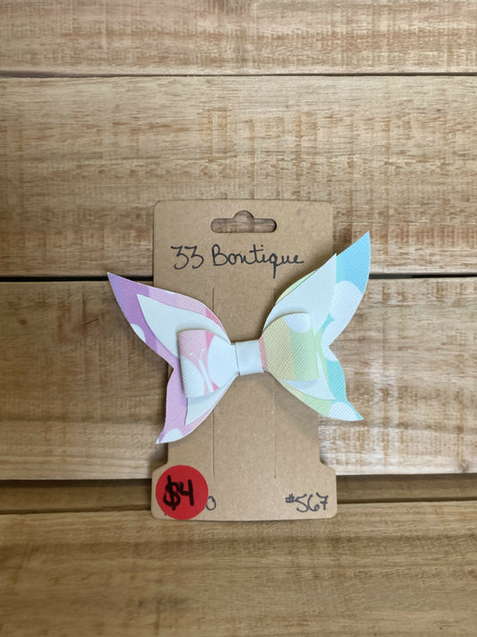 Butterfly Hair Bow Clip