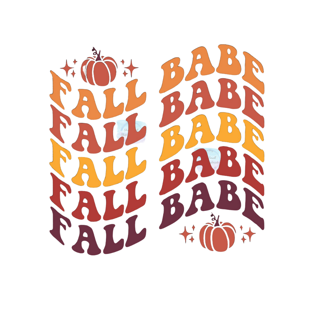 Fall Babe DTF