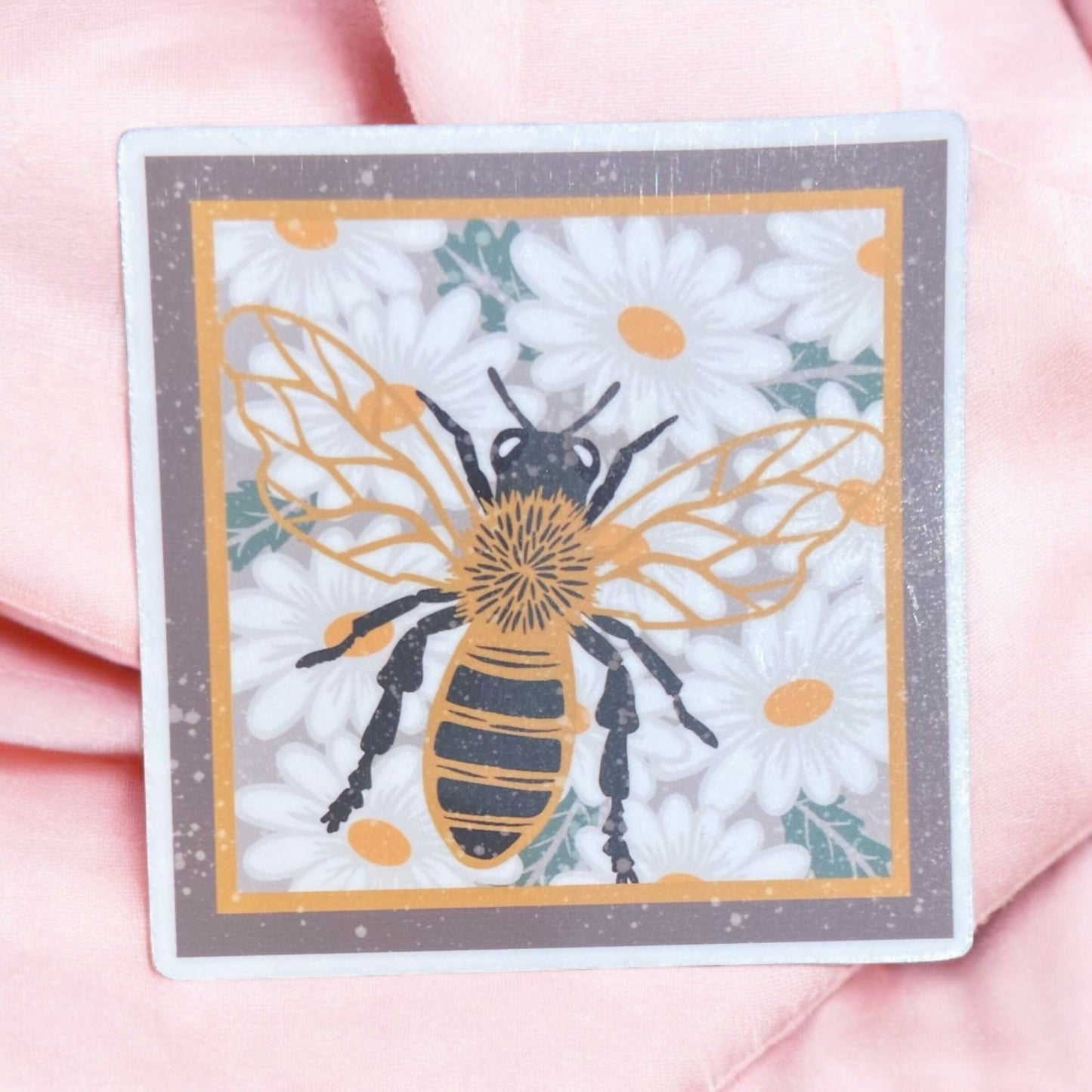 Bee Paper Art 2 Sticker