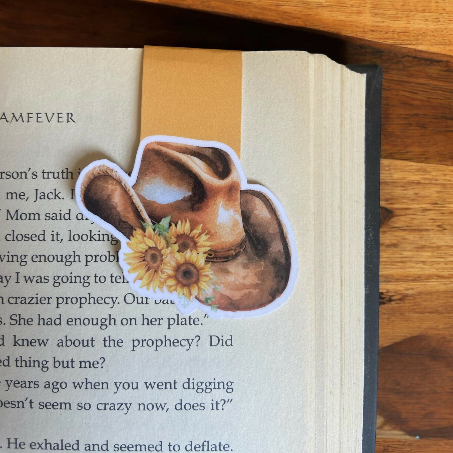 Cowboy Hat Magnetic Bookmark