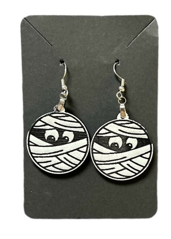 Mummy Earrings