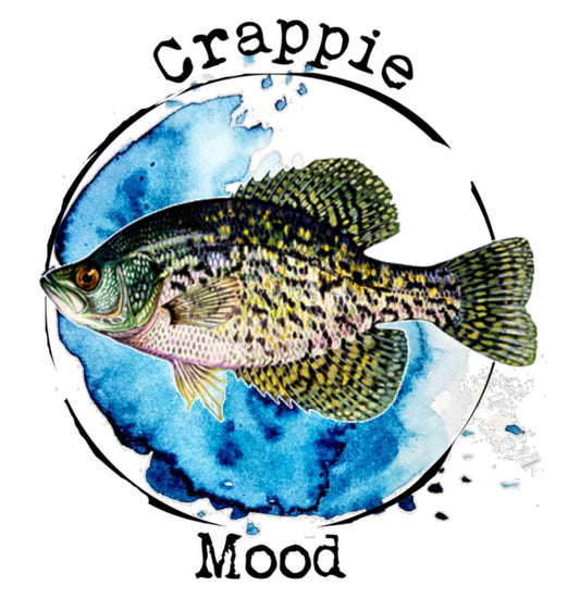 Crappie Mood DTF print