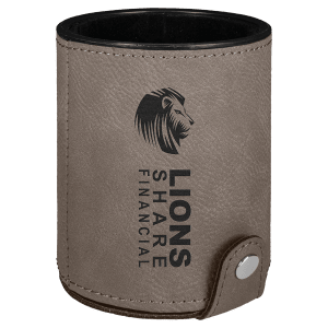 Leatherette Dice Cup with 5 Dice