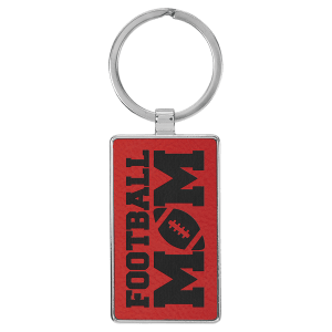 Leatherette Keychains - Engraved with your design or logo