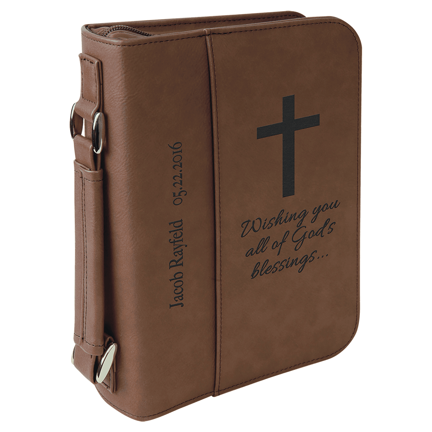 Leatherette Book Bible Cover 7 1/2" x 10 3/4"