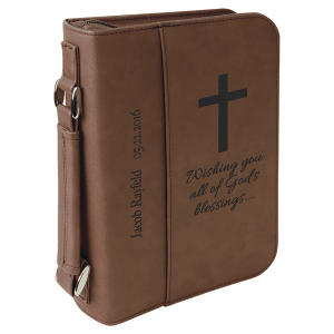 Leatherette Book Bible Cover 7 1/2" x 10 3/4"