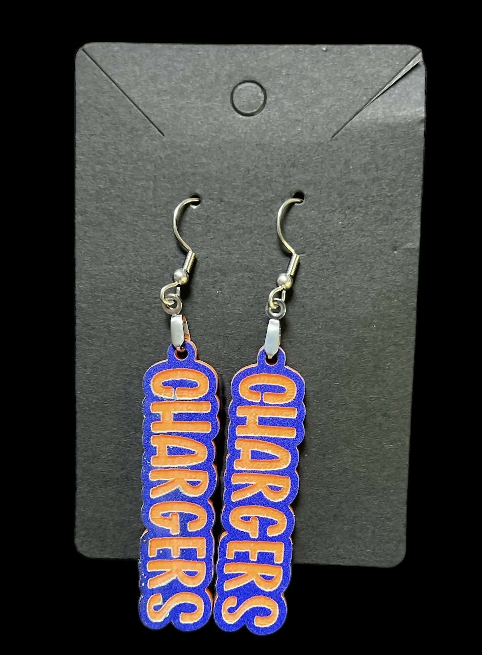 Chargers Earrings - 3 different versions