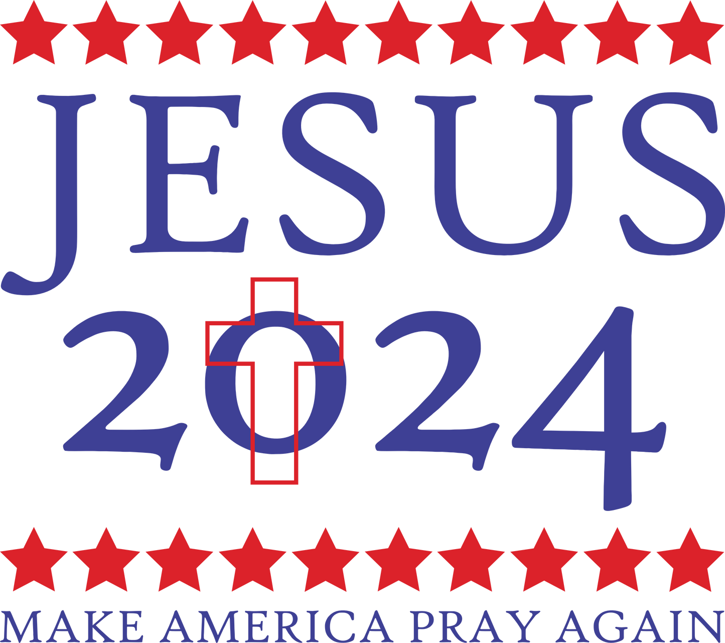 Jesus 2024 Decal