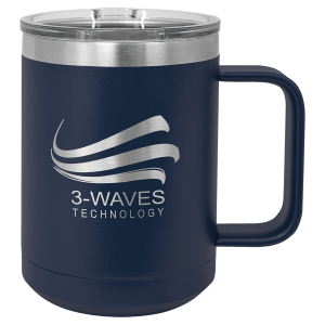 Polar Camel 15oz travel mug with slider lid