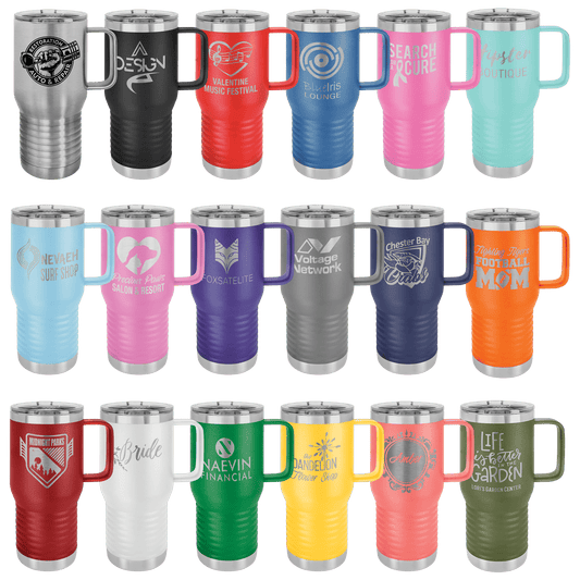 20oz Polar Camel Travel Tumbler w/handle - Your Design