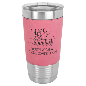 20oz Leatherette Tumbler