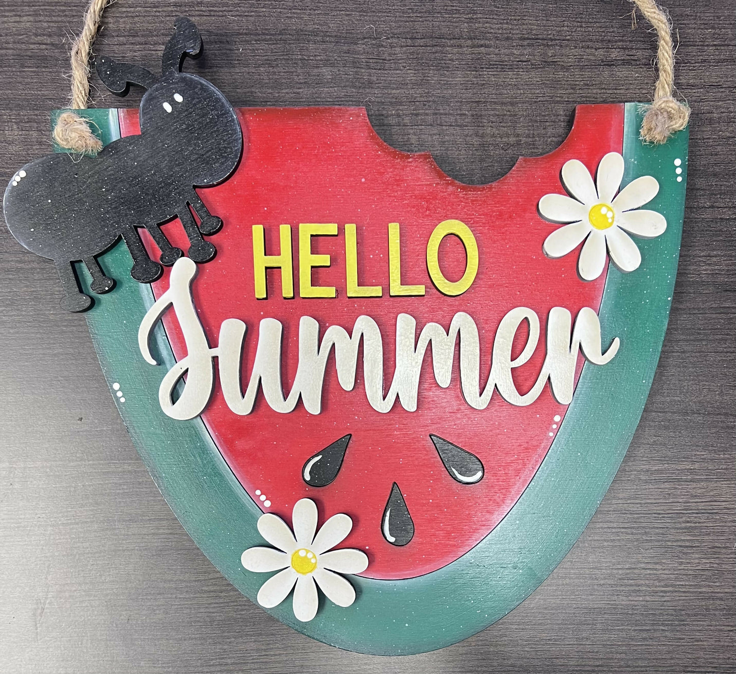 Hello Summer Door Hanger