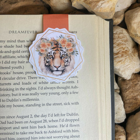 Tiger Magnetic Bookmark