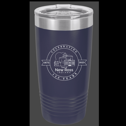 20oz Polar Camel Tumbler w/ slider lid - Engraved with New Ross logo