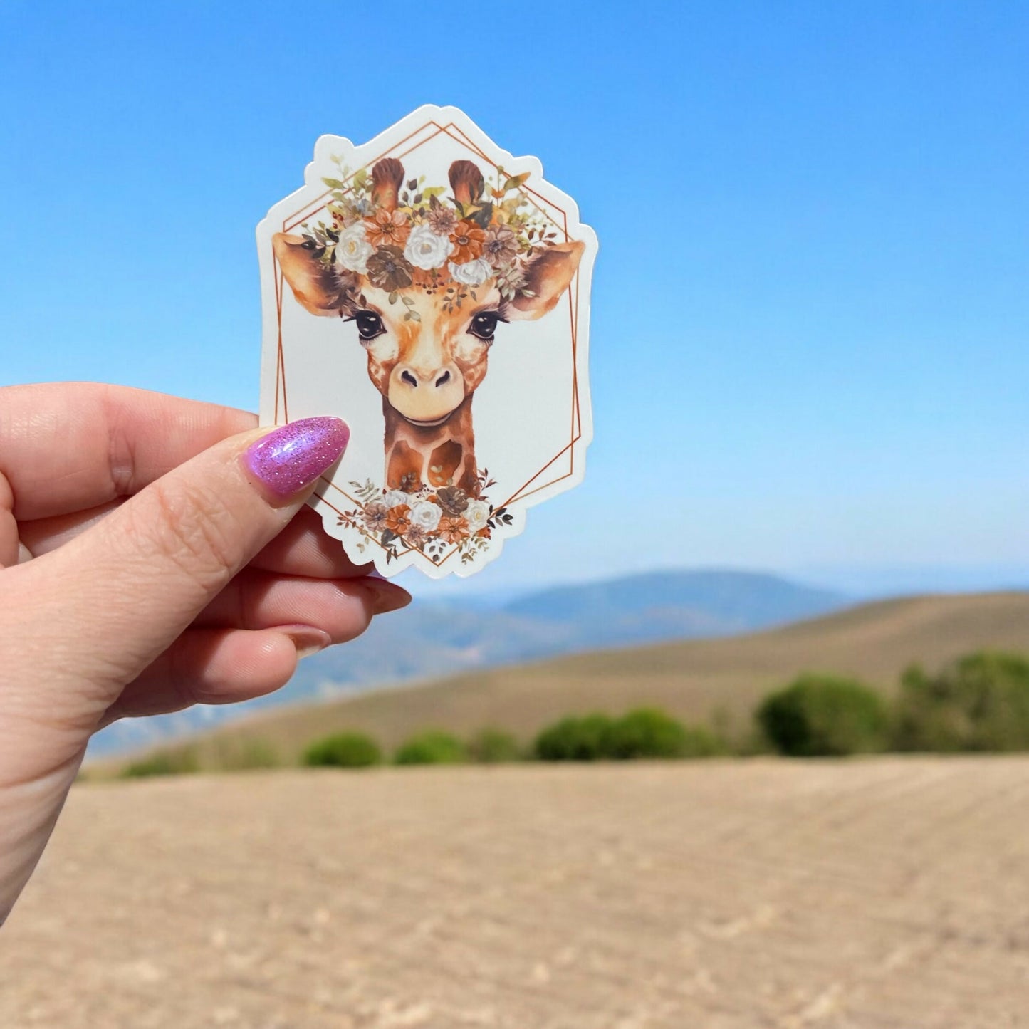 Giraffe Sticker