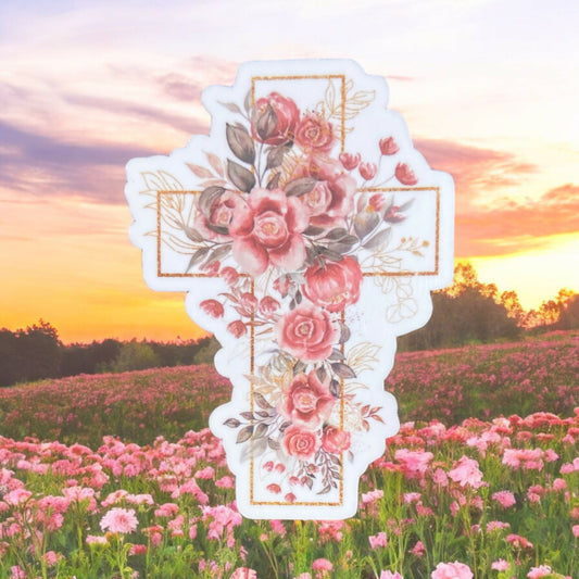 Cross Sticker