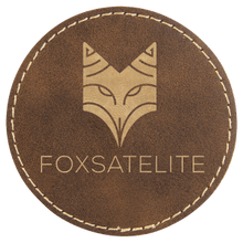 Load image into Gallery viewer, Leatherette Patches 3 1/2 x 2 1/2  standard size for hats, clothing, and more! Hex, rectangle, square, circle, and oval design.
