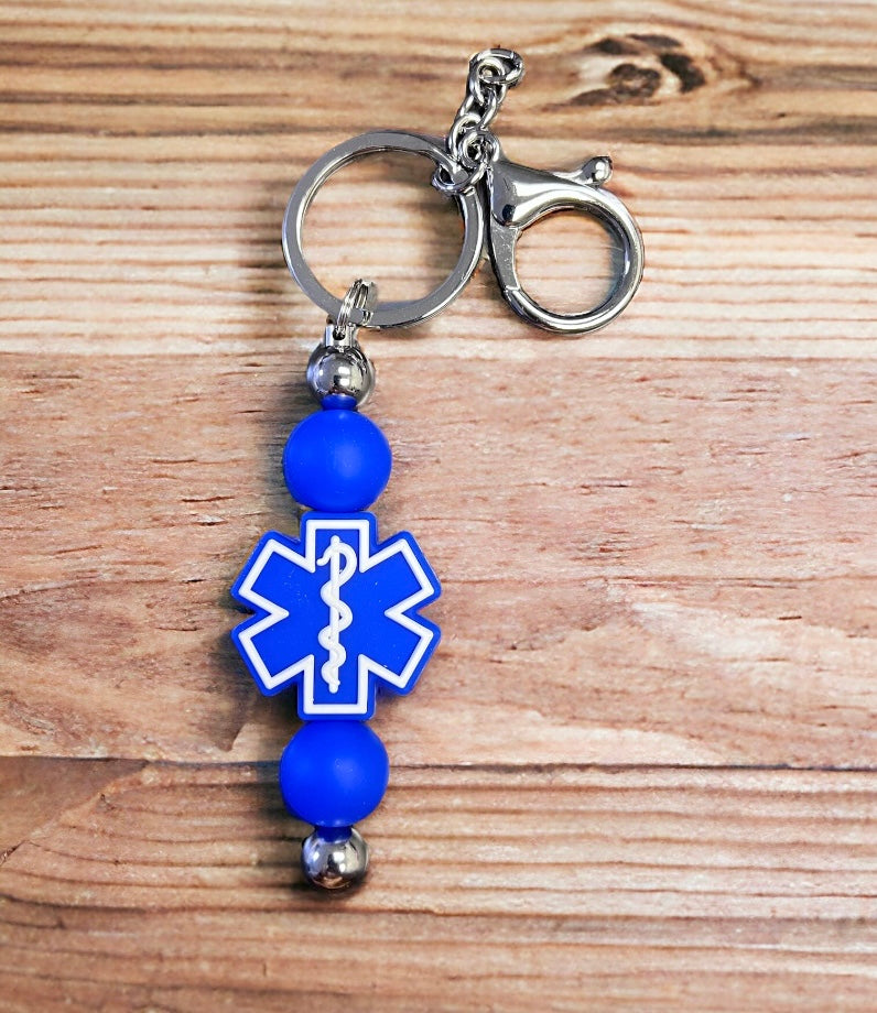 Silicone Bead Keychains by Starlight Accessories