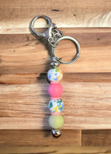 Load image into Gallery viewer, Silicone Bead Keychains by Starlight Accessories
