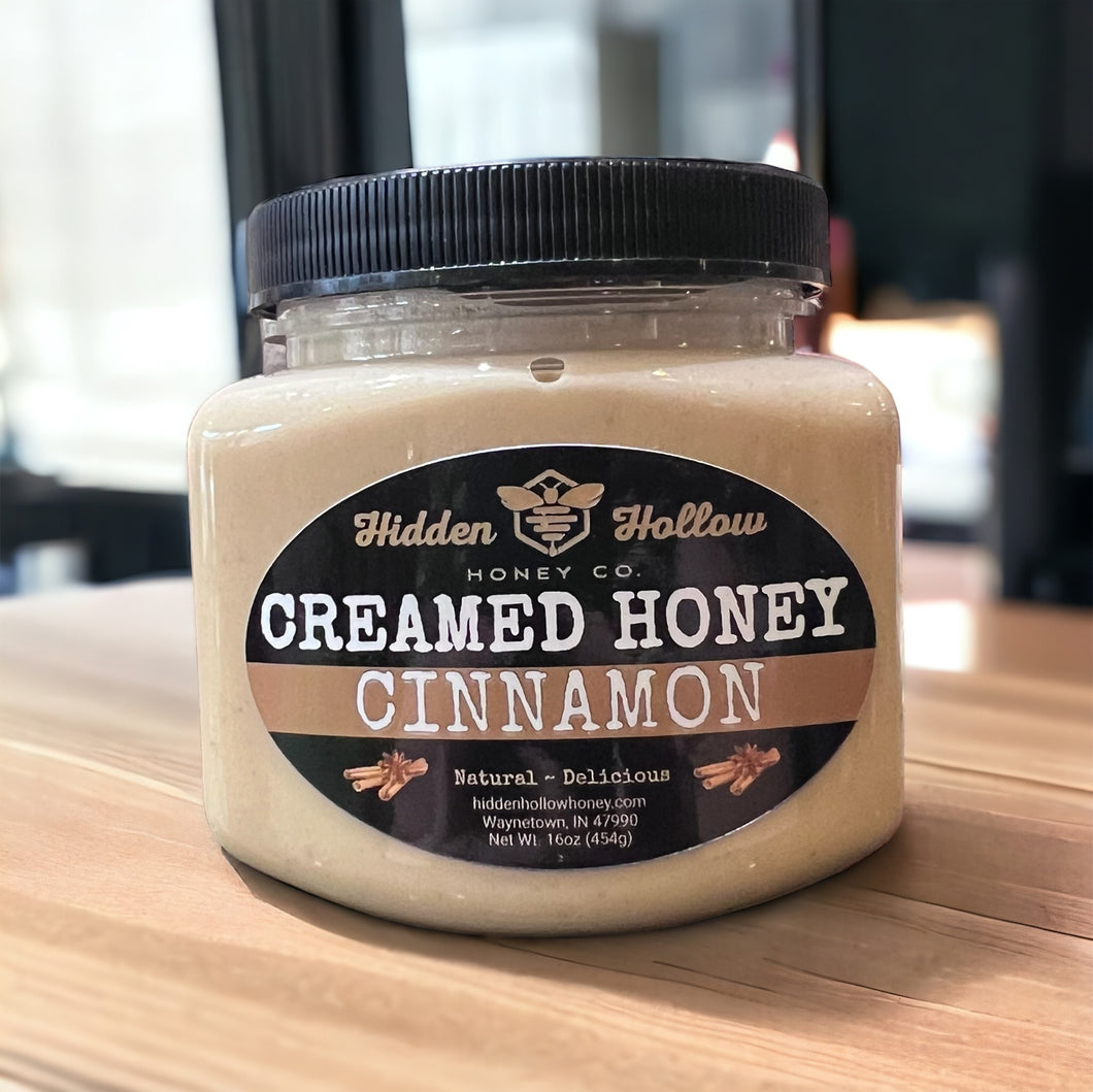 Hidden Hollow Cinnamon Creamed Honey - 11.5 oz