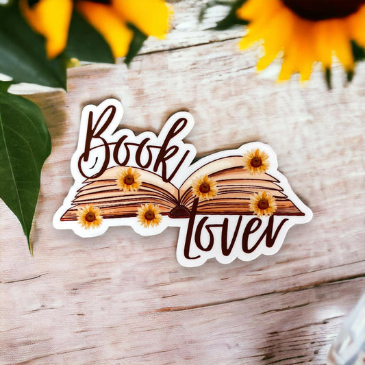 Book Lover Sticker