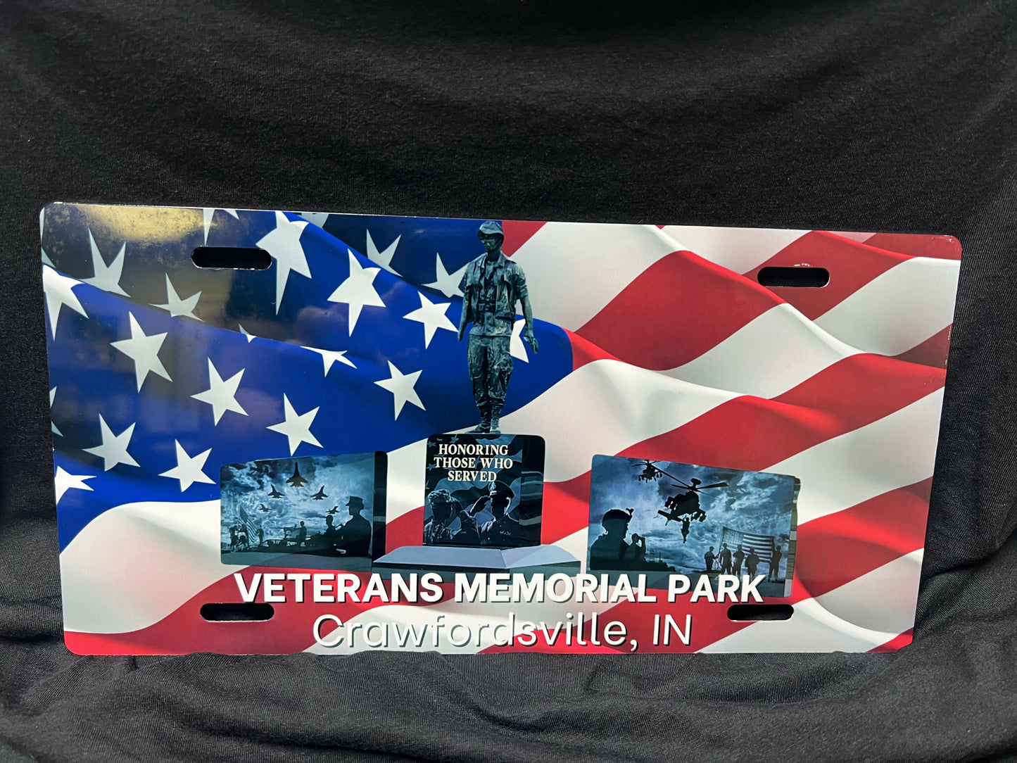 Veterans Memorial Vanity Plate