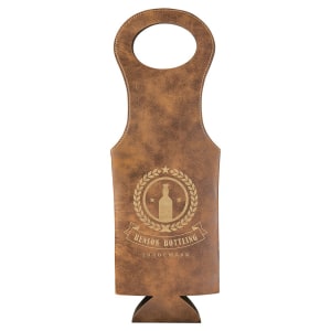 Leatherette Wine Bag