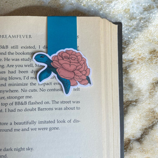 Sea Turtle Magnetic Bookmark