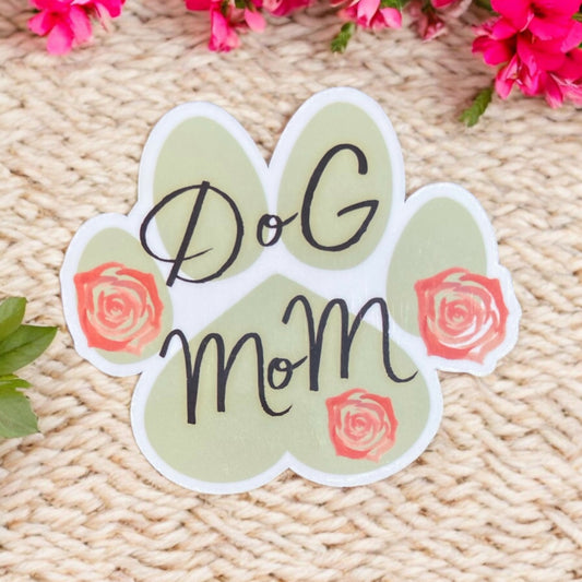 Dog Mom Sticker