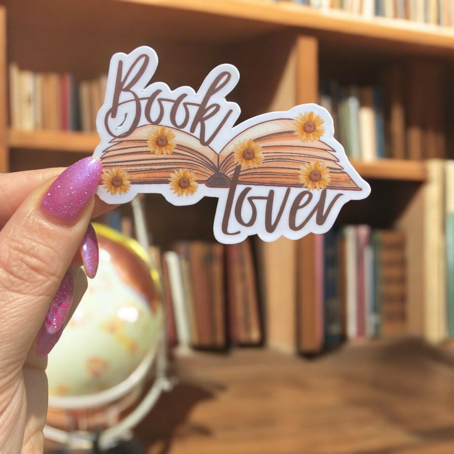 Book Lover Sticker