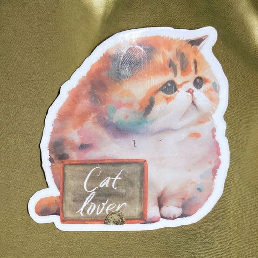 Cat Lover Sticker