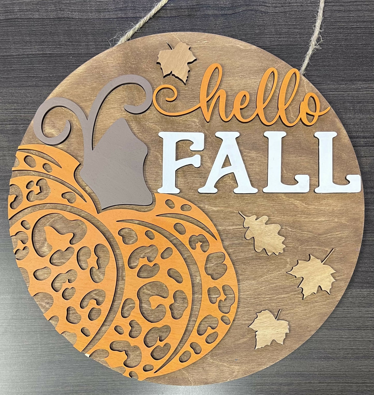 Hello Fall Door Hanger