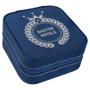 Leatherette Small Travel Jewelry Box