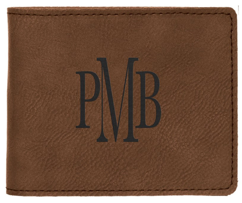 Leatherette Bifold Wallet