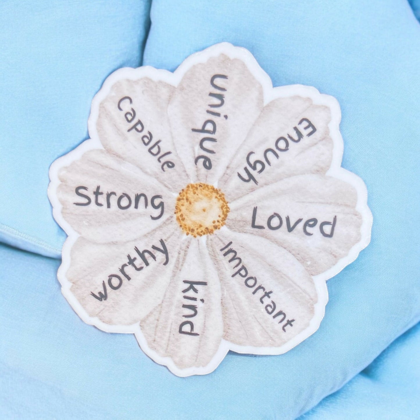 Inspire Flower Sticker