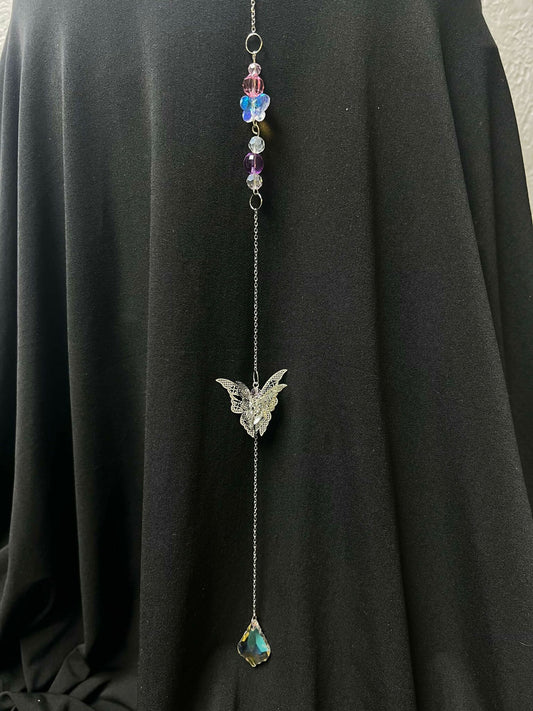 Butterfly Suncatcher Blue/Pink