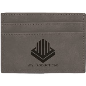 Leatherette Wallet Clip