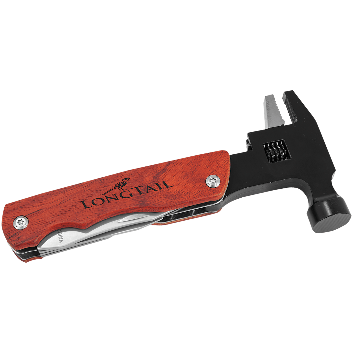 Multi-Tool with Wood Handle/Pouch