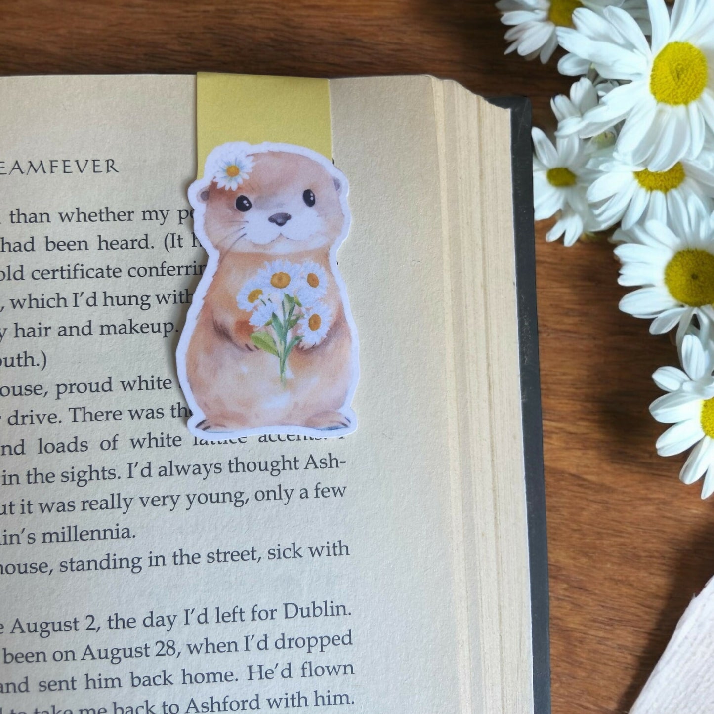 Otter Magnetic Bookmark