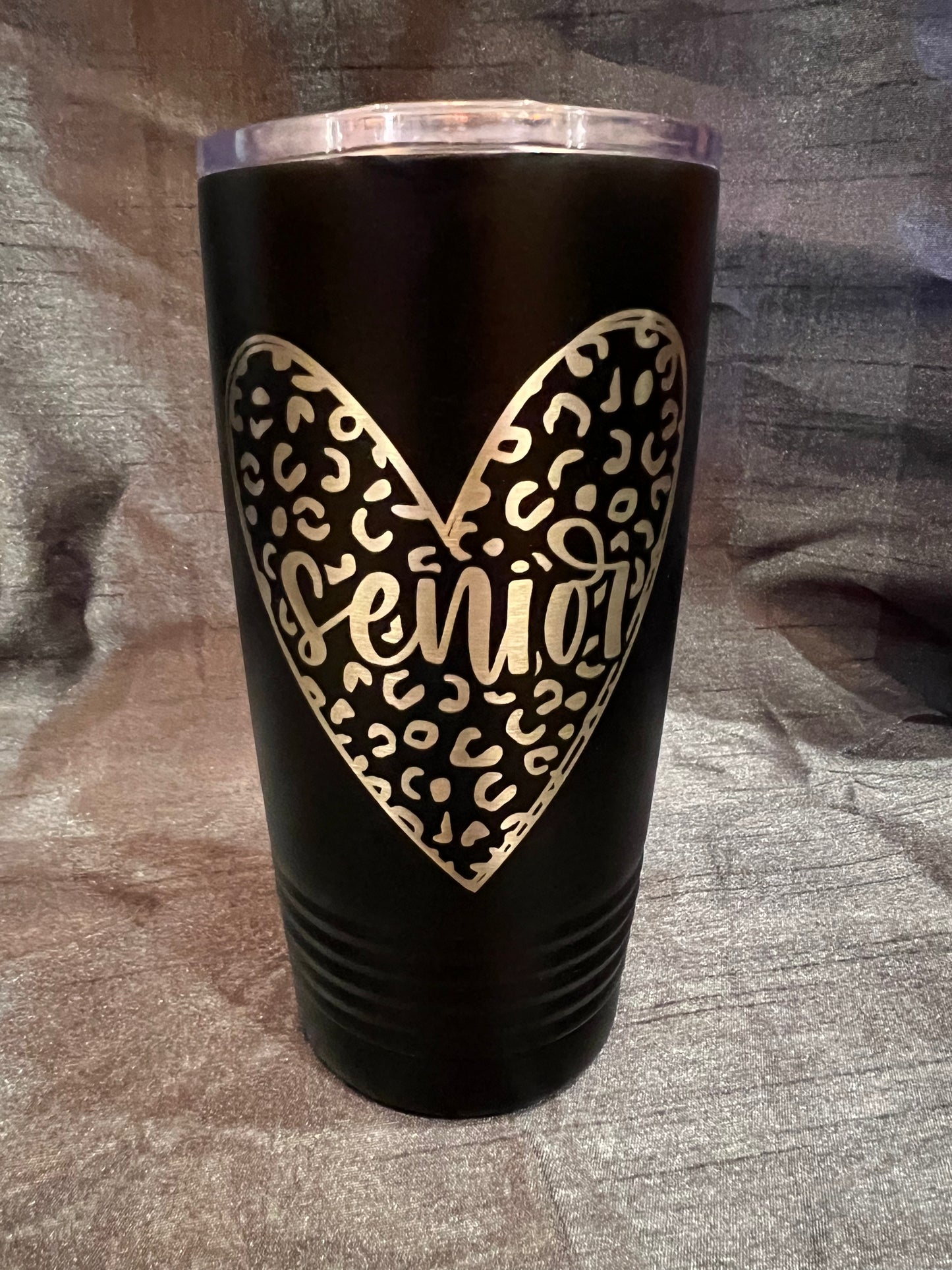 Senior with heart 20oz Polar Camel Tumbler