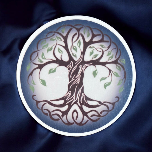 Blue Tree of Life Sticker