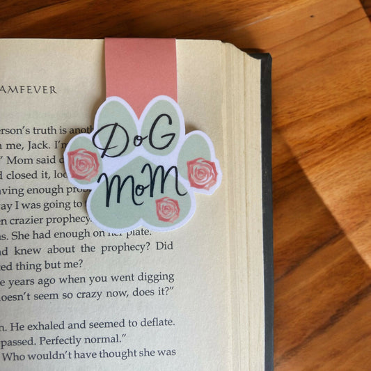 Dog Mom Magnetic Bookmark