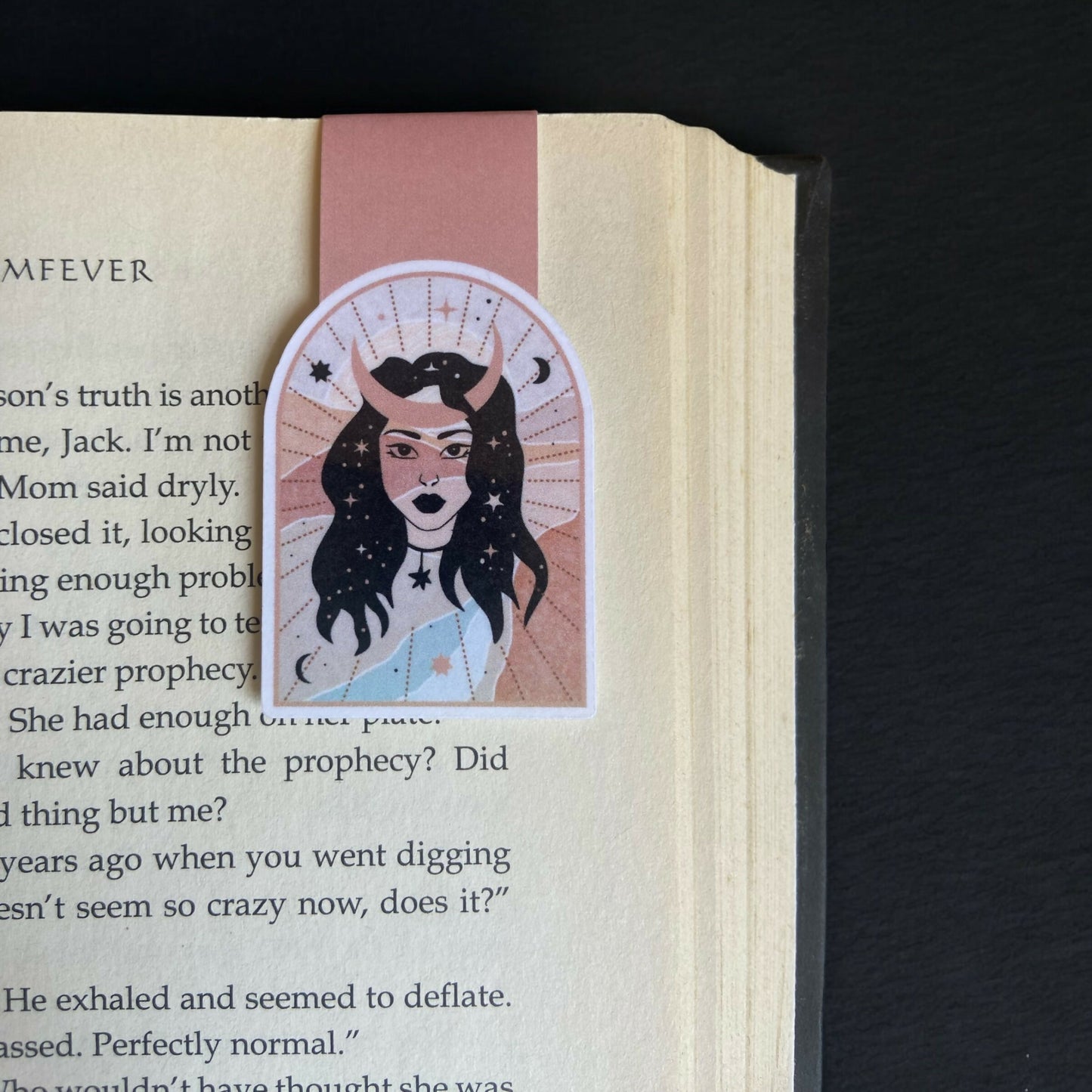 Moon Women BoHo Magnetic Bookmark